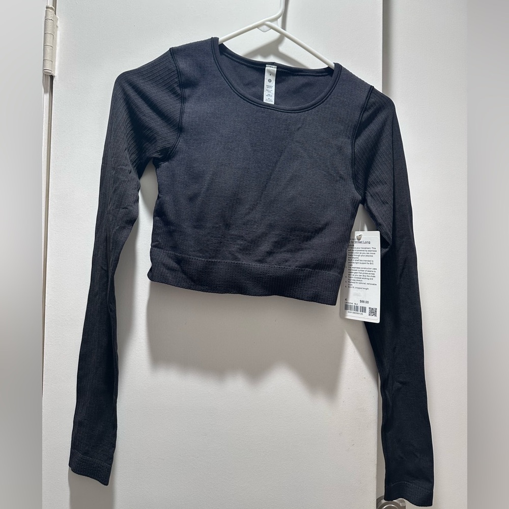 Lululemon Ebb to Street Long Sleeve Shirt Size 4